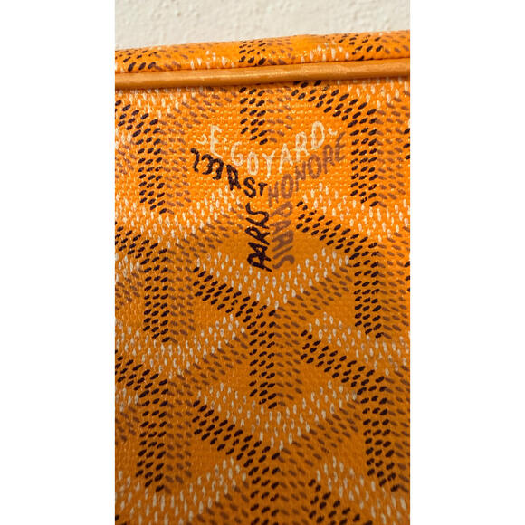 AUTHENTIC GOYARD CAP VERT YELLOW CROSSBODY BAG - Picture 12 of 16